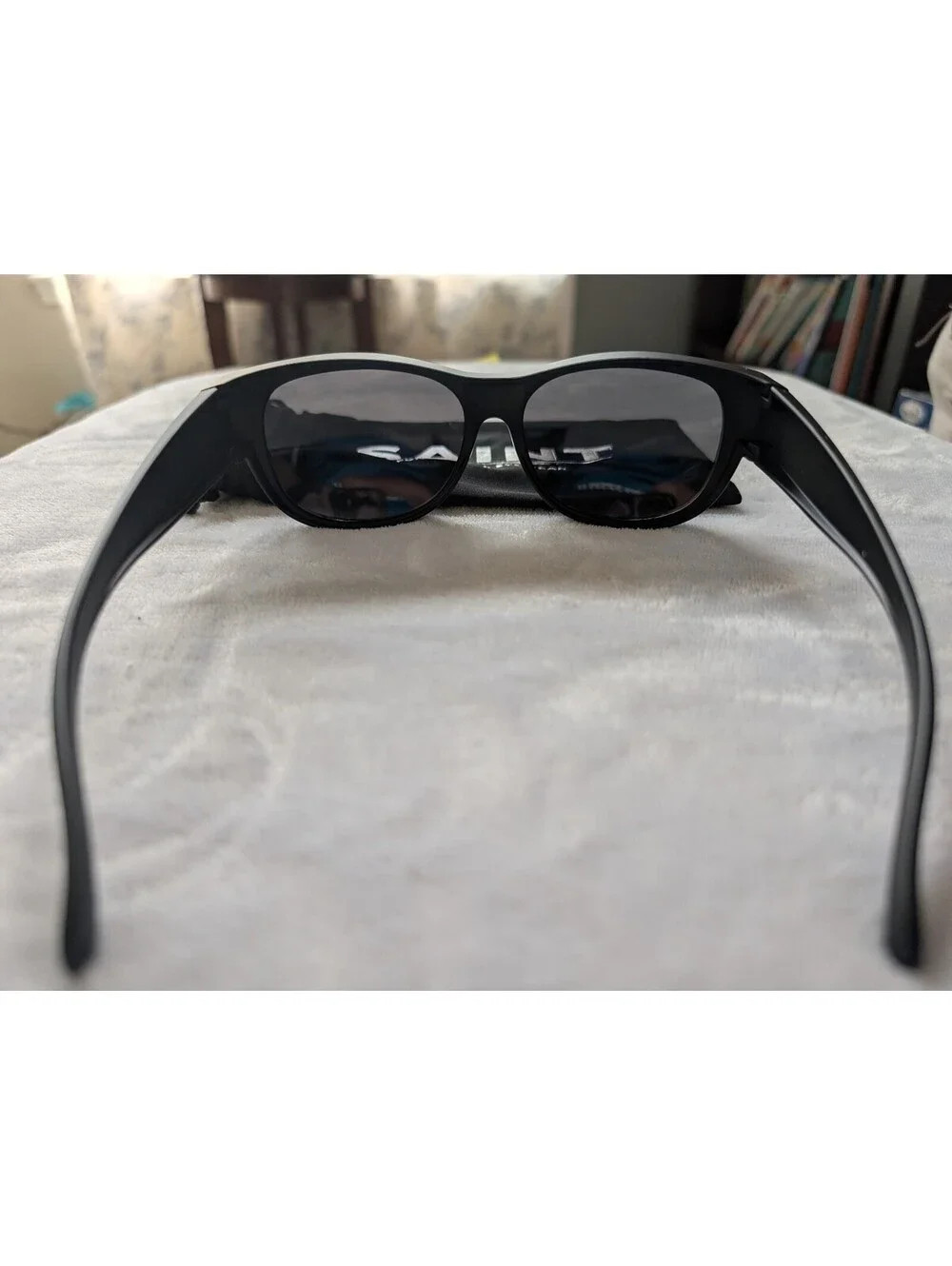 Saint Functional Eyewear Fit Over Sunglasses Frontier Black Men's NIP